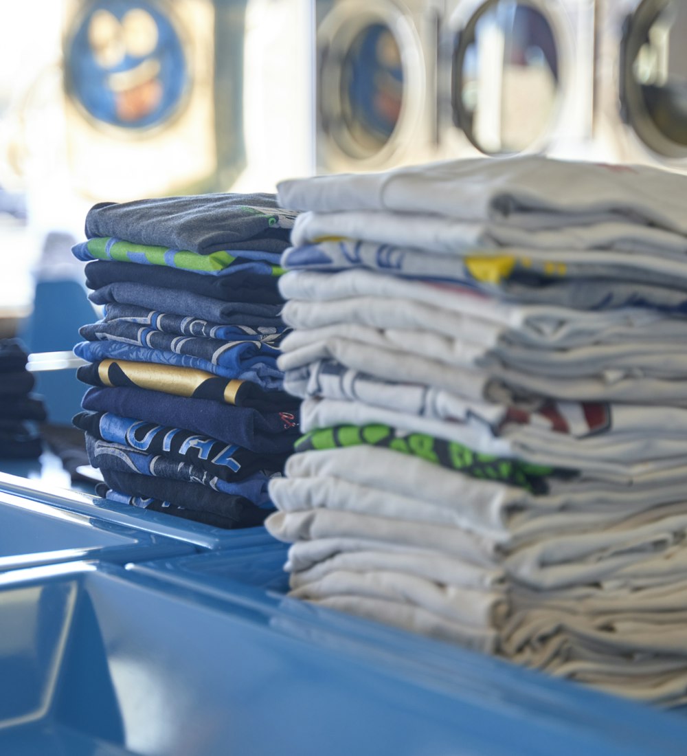 Votre linge propre, plié, repassé